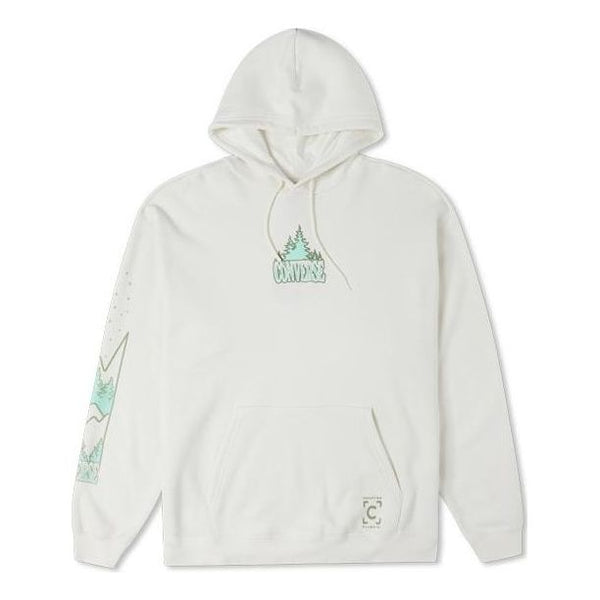 

Толстовка counter climate hoodie 'white' Converse, белый