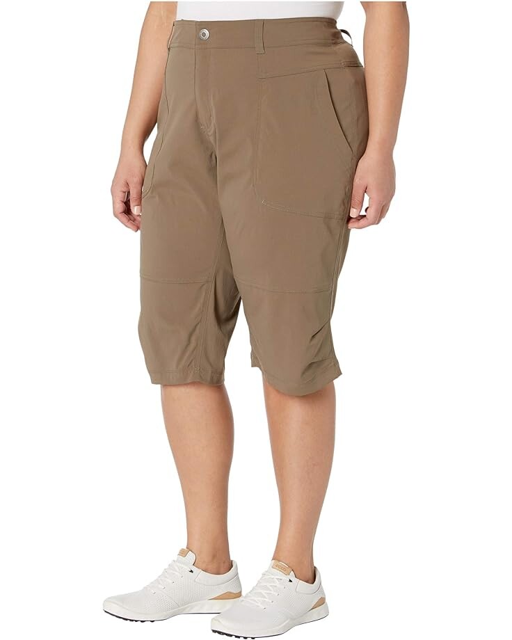 

Шорты Prana Plus Size Revenna Knickers, цвет Mud