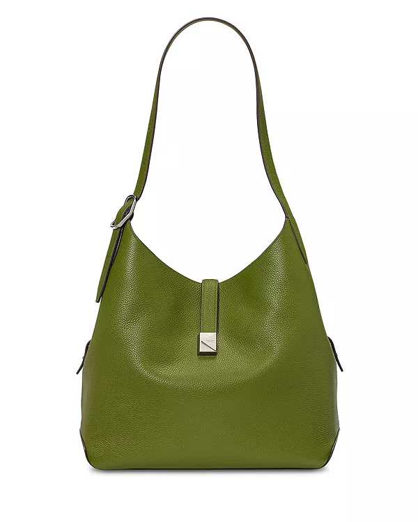 

Сумка через плечо Deco из зернистой кожи, средний размер. Kate Spade New York, зеленый