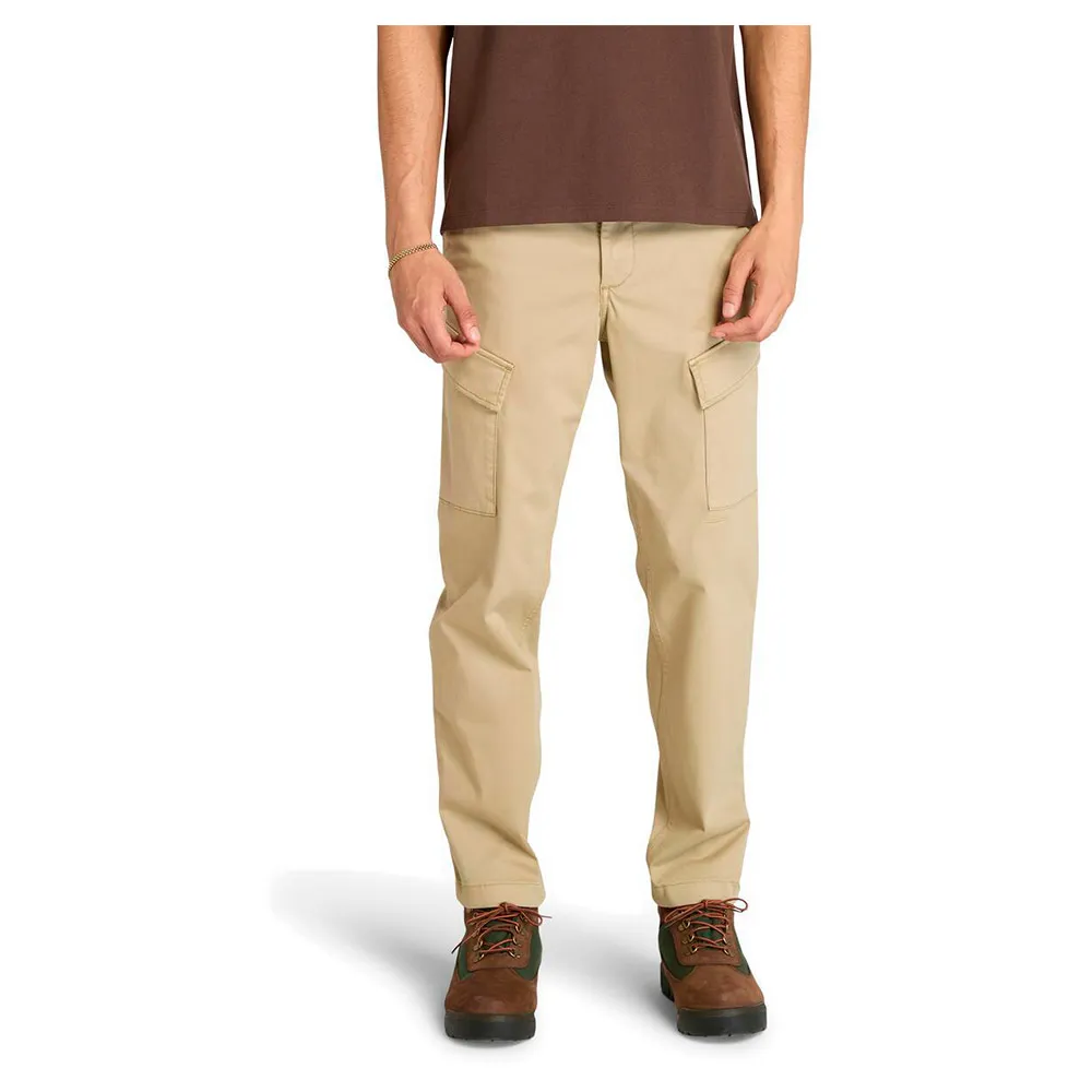 

Брюки карго Timberland Baxter Peak Gament Dyed Comfort, бежевый