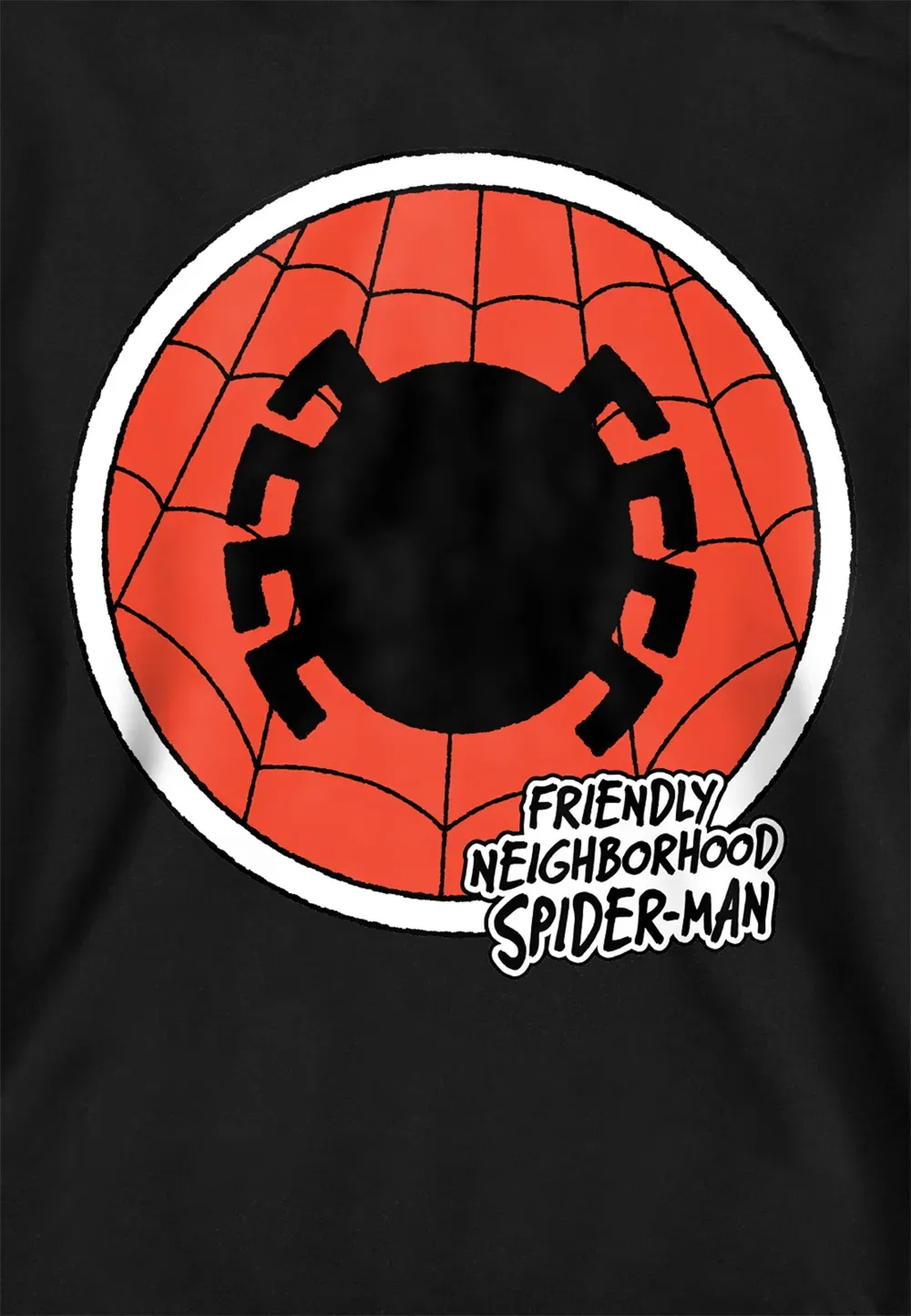 Детская худи с принтом Marvel Spiderman, черная, черный — фото 2