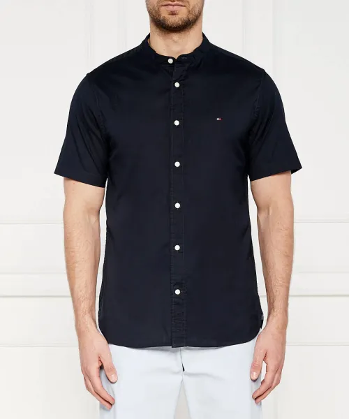 

Рубашка Мао Regular fit Tommy Hilfiger, синий