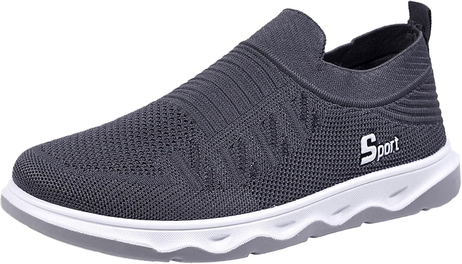 

Мужские кроссовки с плоской подошвой, повседневные дышащие сетчатые кроссовки с отверстиями, на мягкой подошве, мужские повседневные кроссовки, размер 13, с поддержкой свода стопы Generic, серый