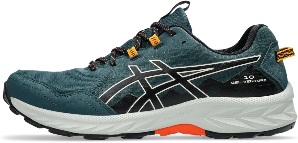 

Мужские беговые кроссовки ASICS Gel-Venture 10, черный/зеленый