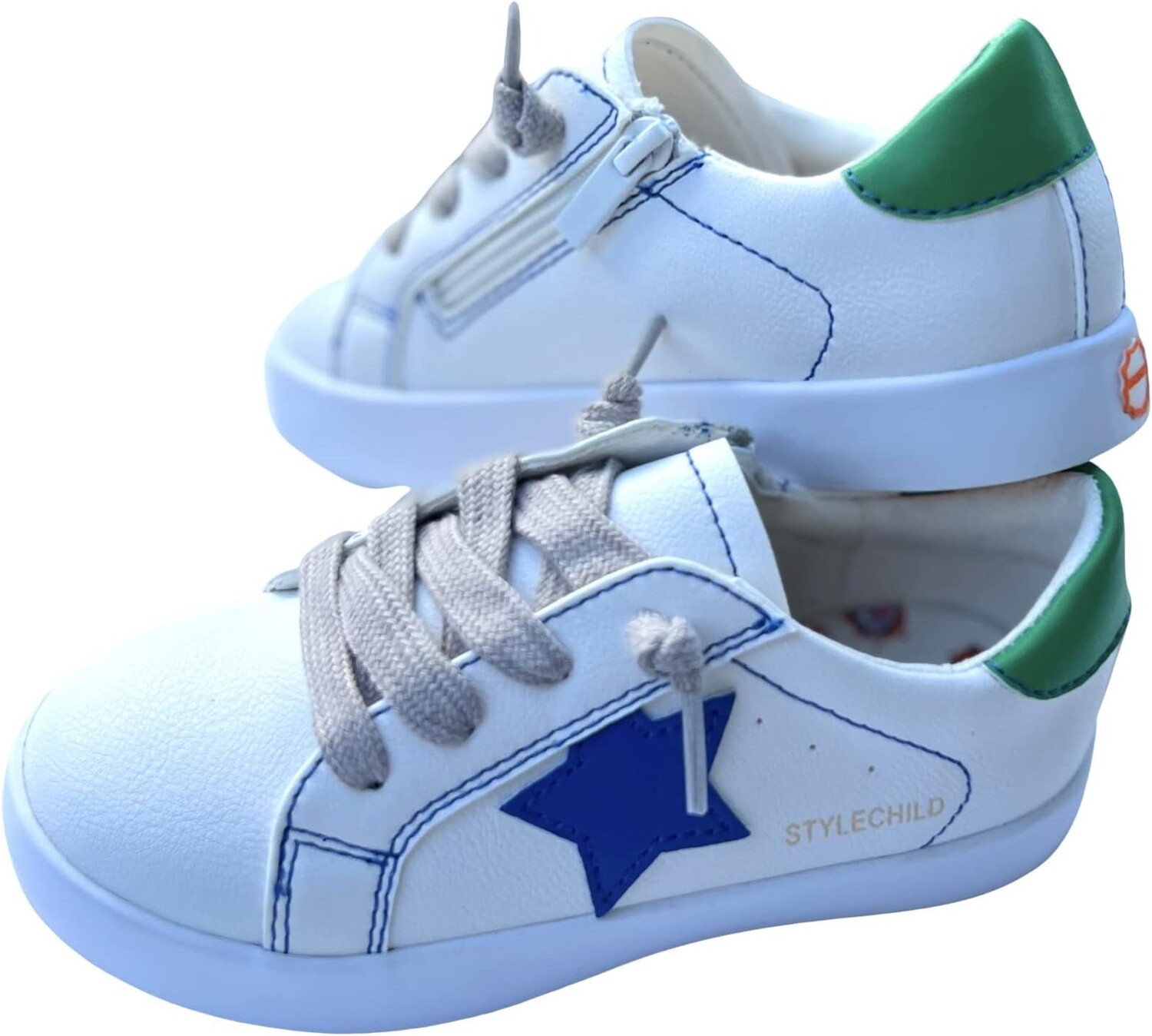 

Кроссовки StyleChild Ashton, цвет White/Blue/Green