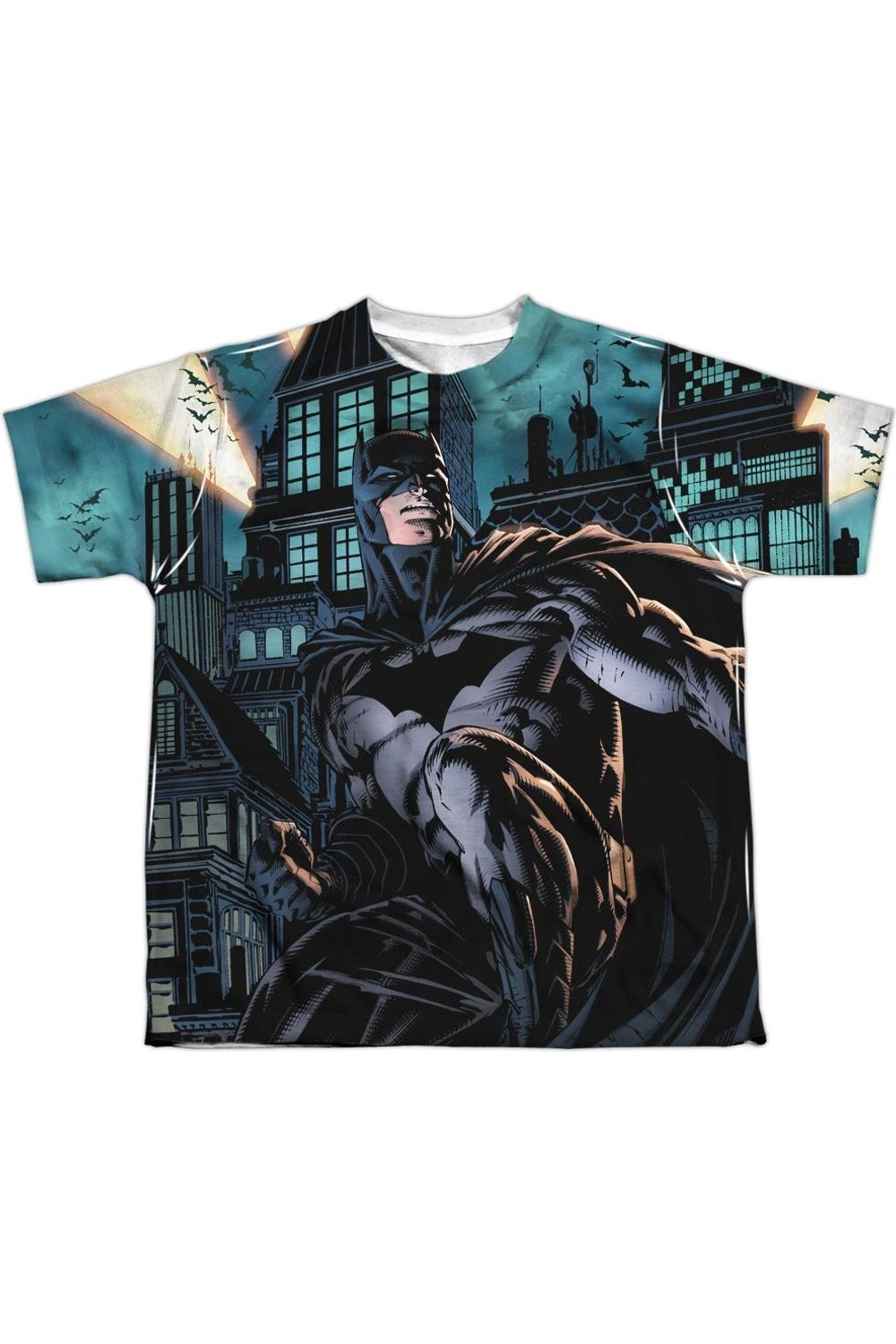 

Футболка с коротким рукавом для детей "Batman Coming For You" Gildan, белый