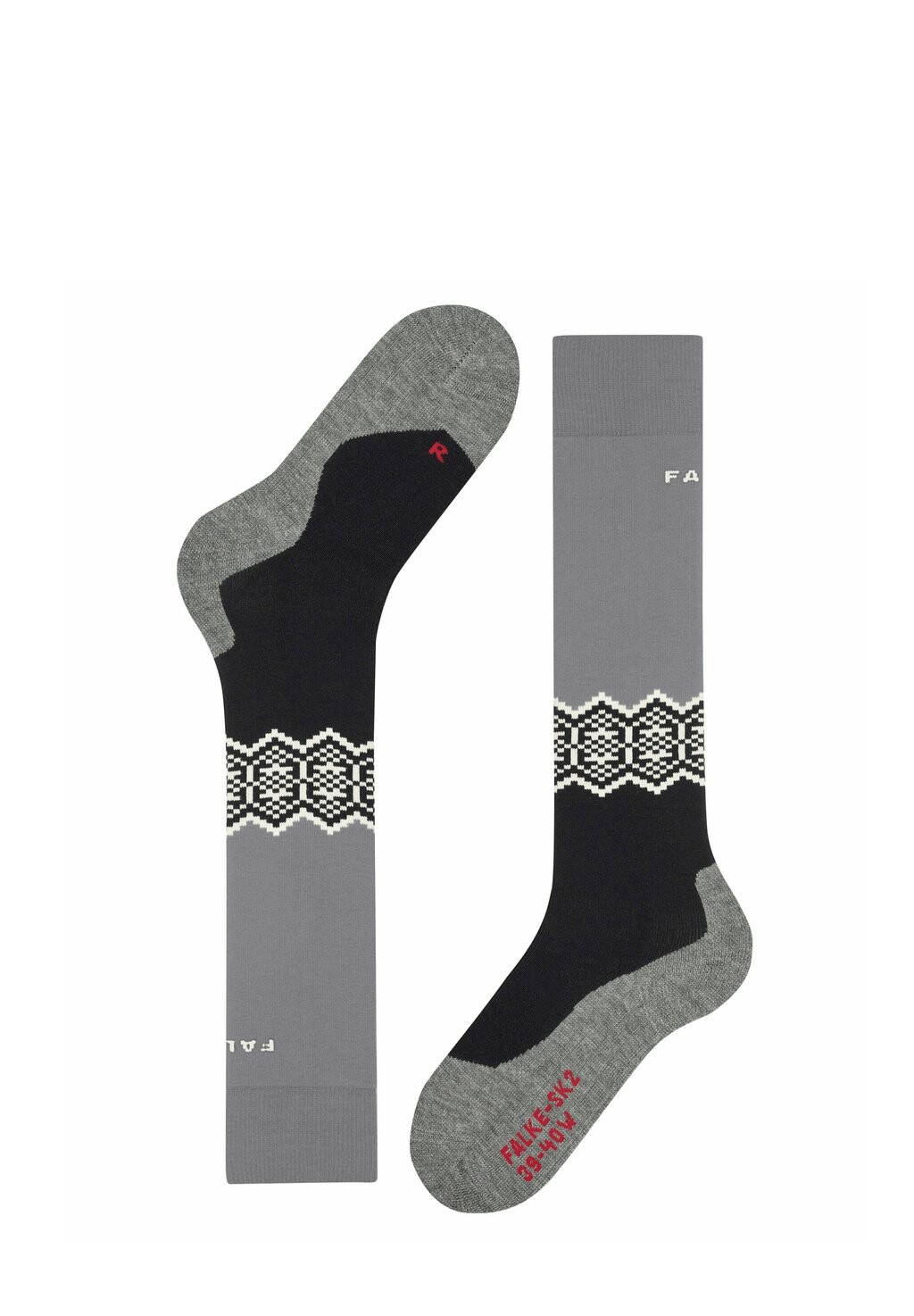 

Носки выше колена SK2 INTERMEDIATE SKIING FALKE, черный
