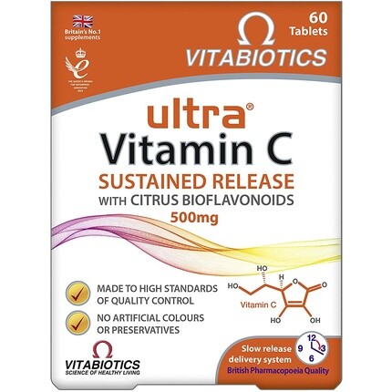 

Vitabiotics Ультра витамин С 60 таблеток