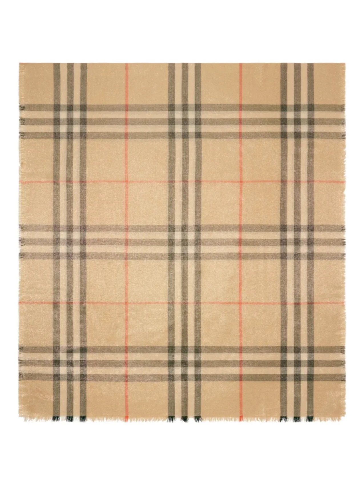 

Шарф Burberry Metallic Wool, нейтральный