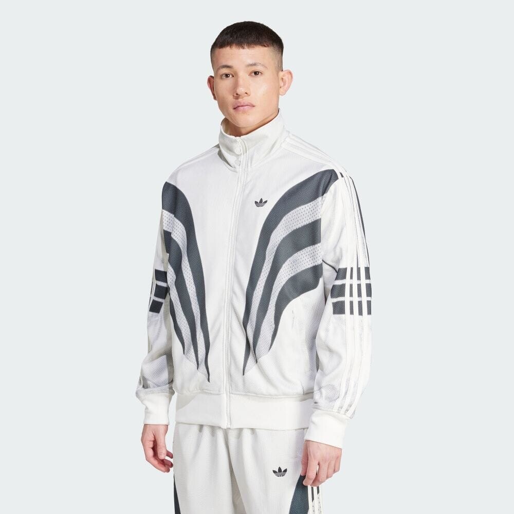 

Куртка Adidas Premium Q3 Printed Truck Top, цвет Cloud White