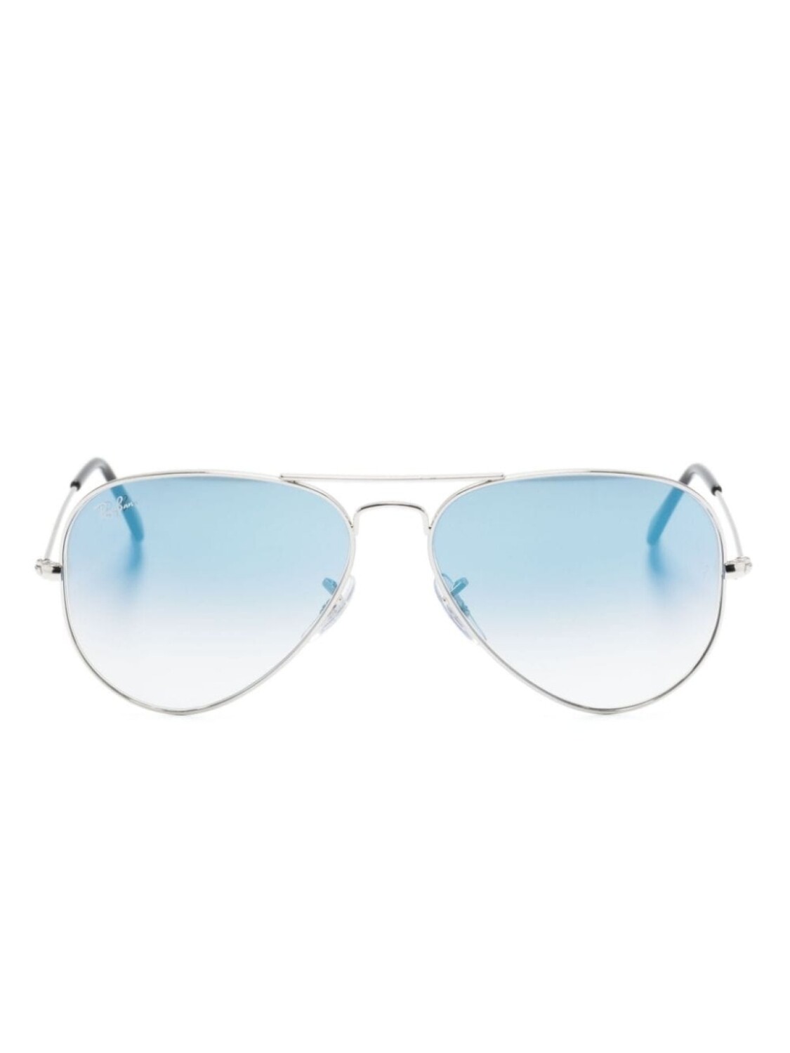

Ray-Ban солнцезащитные очки Aviator Large Metal, серебристый