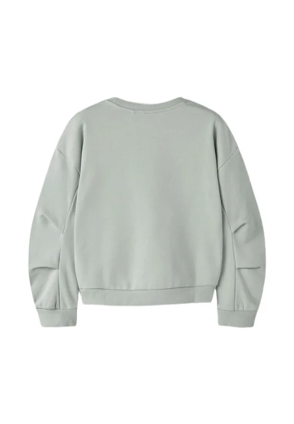 Толстовка nkfptaround Name It, Aqua Gray — фото 3