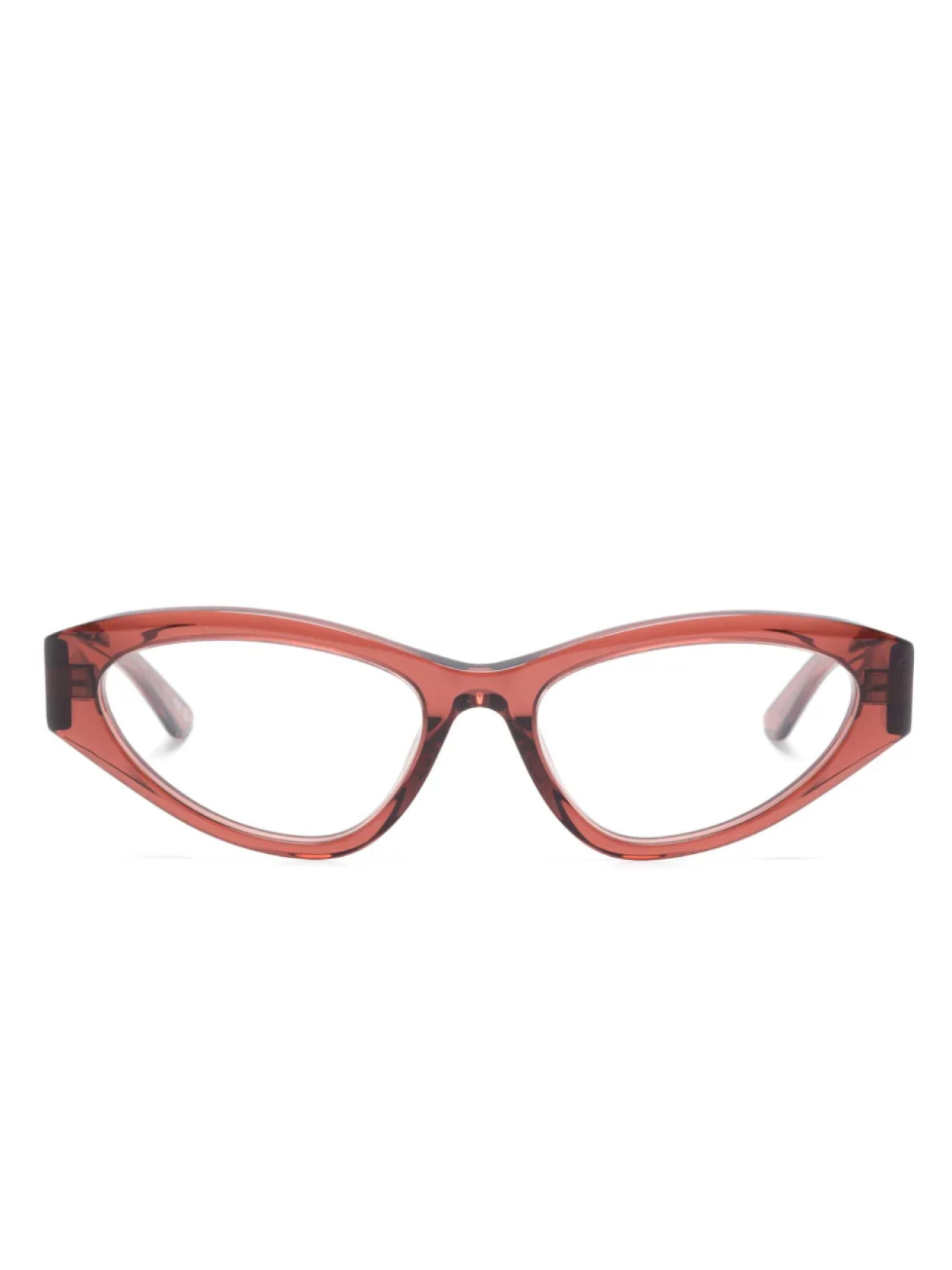 

Очки с логотипом Balenciaga Eyewear, коричневый