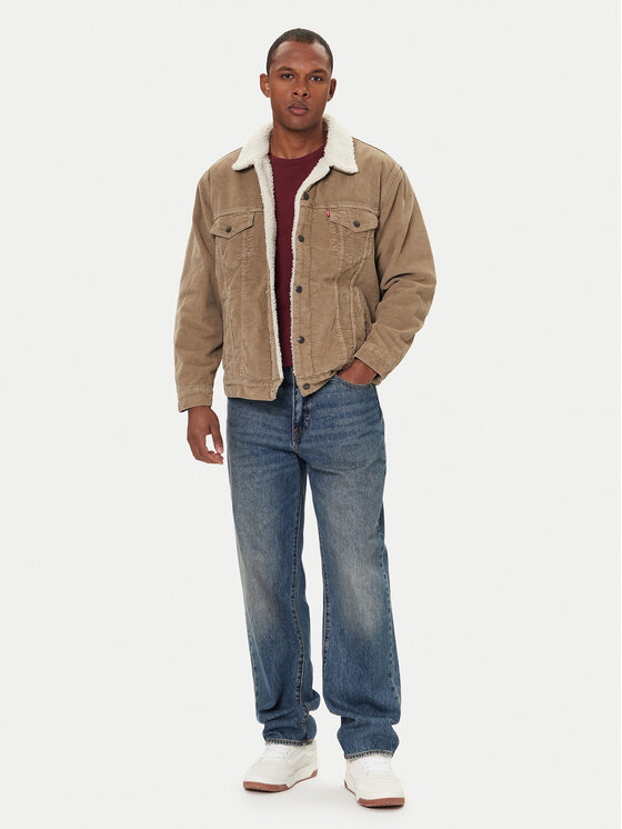Джинсовая куртка relaxed fit Trucker A5784-0022 Levi'S, бежевый — фото 2