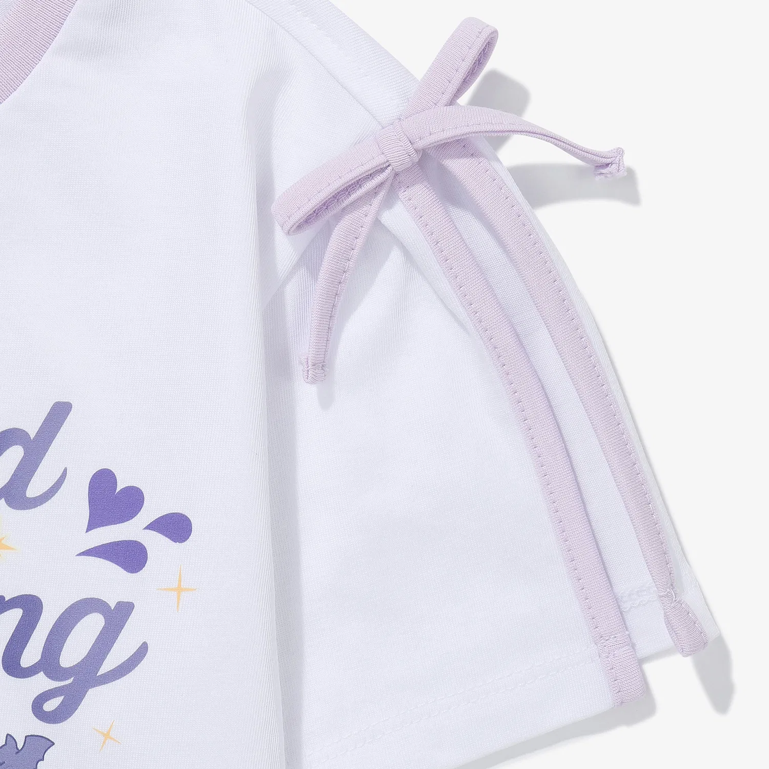 Детская футболка с разрезами на рукавах Princess Catch Teenieping белая от Fila Kids — фото 4