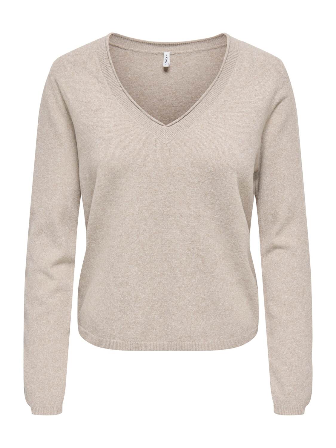 

ONLY Свитер 'ONLLOYAL' в крапчатом бежевом цвете