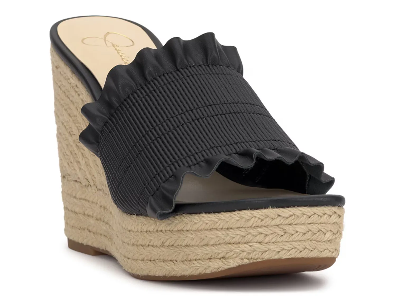 

Сандалии Serilda Wedge Sandal Jessica Simpson, черный