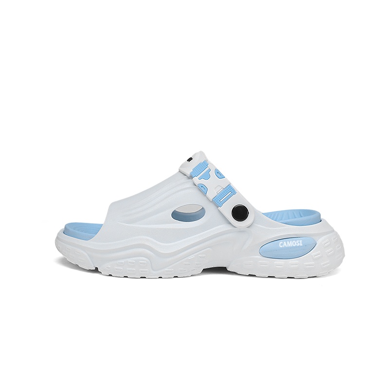 

CAMOSI Мужские слайдеры EVA бело-голубые, цвет White Blue