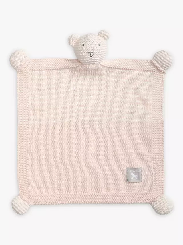 

Одеяло The Little Tailor Baby Knitted Bear, розовый