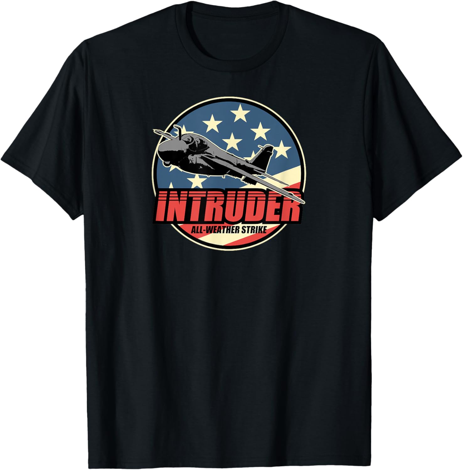 

Футболка A-6 Intruder A6 Intruder American Military Aircraft Gift, черный