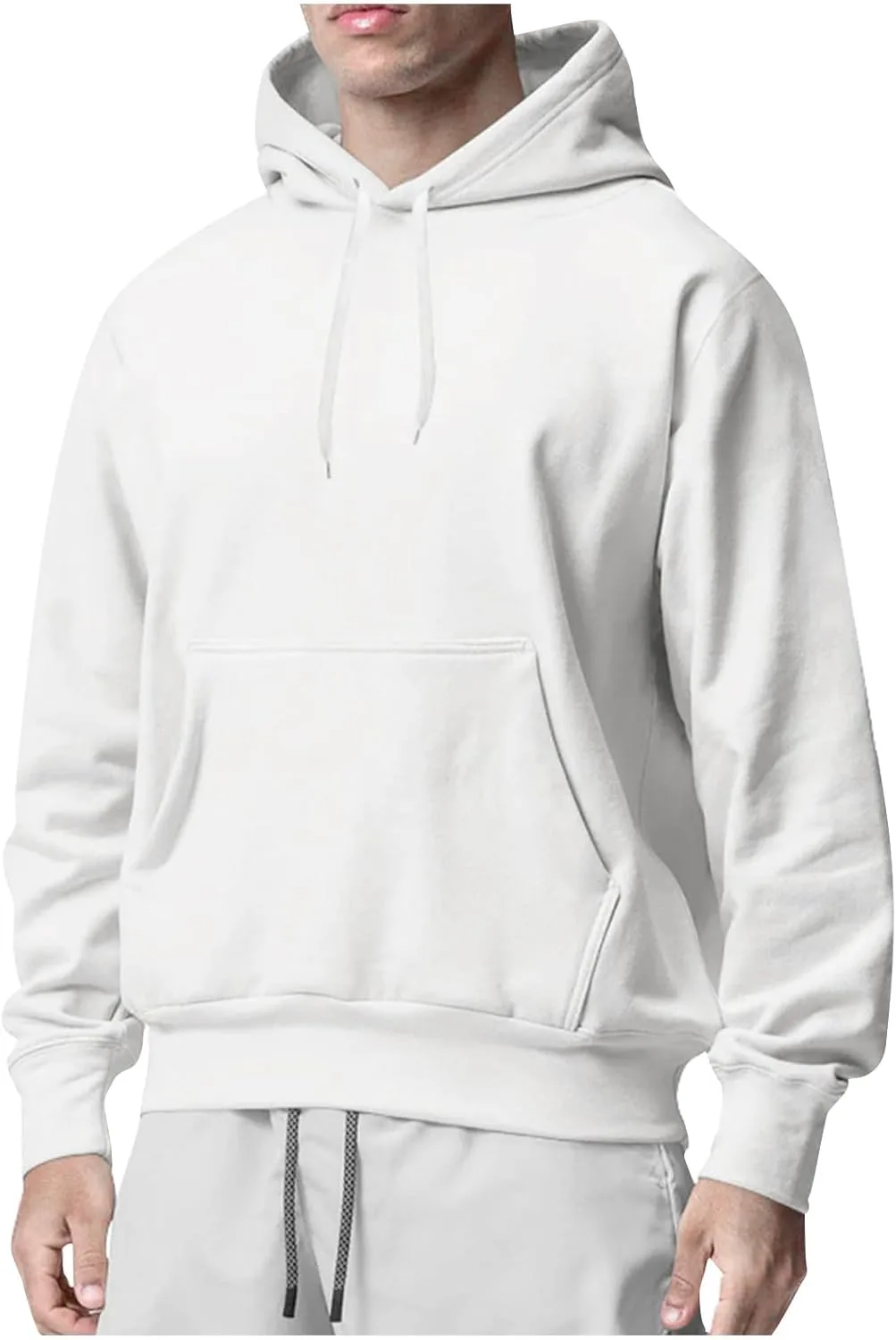 

Мужской худи с принтом, длинный рукав, с кулиской, S-3XL