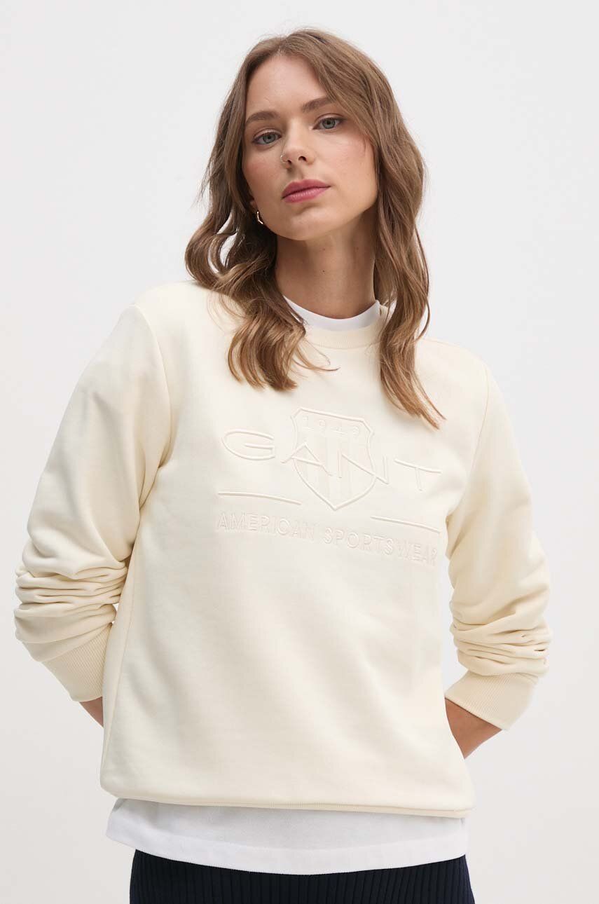 

Толстовка Gant, бежевый