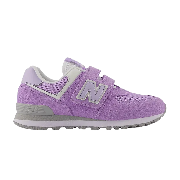 

Кроссовки New Balance 574 Hook & Loop Little Kid Lilac Glo, фиолетовый