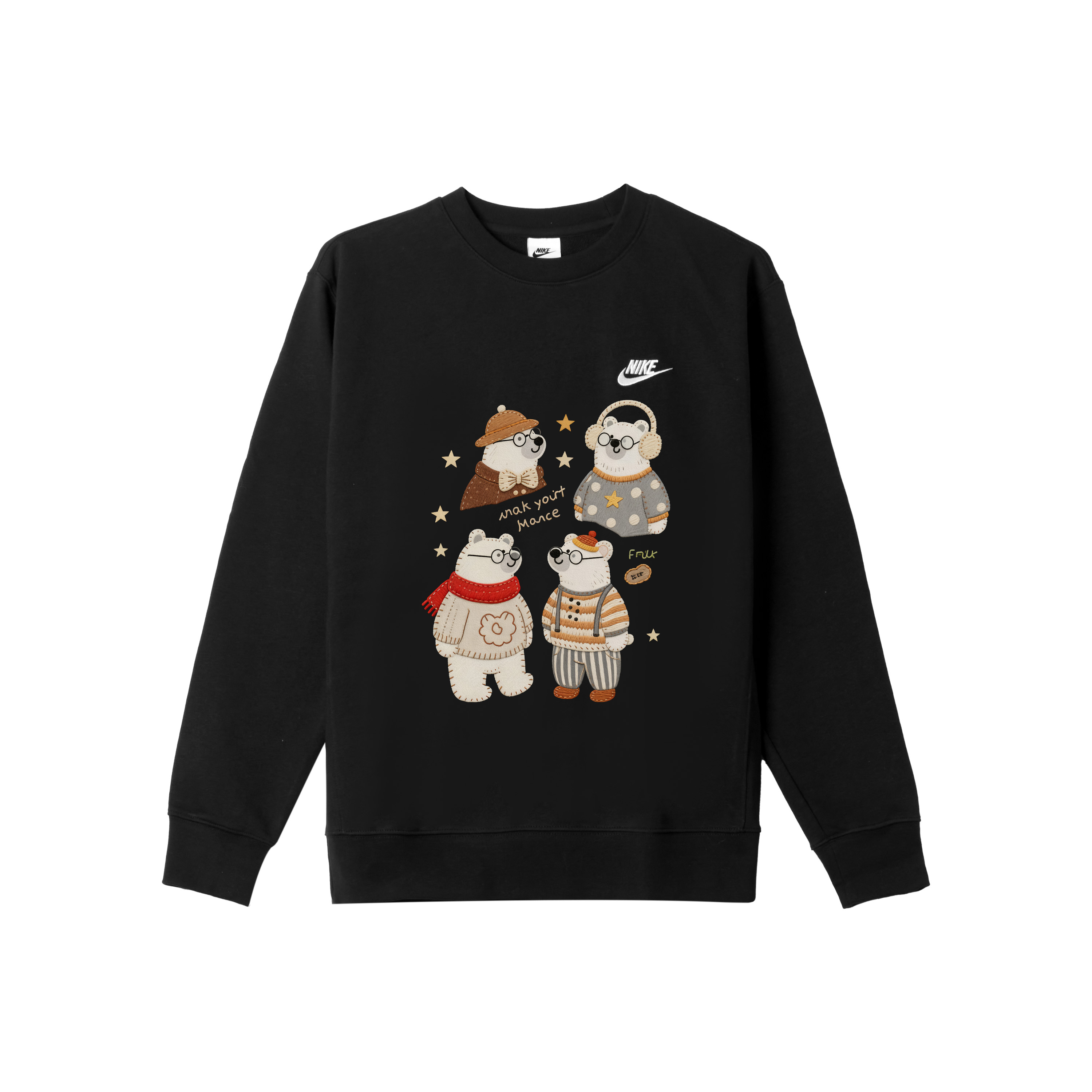 

Мужская спортивная толстовка Nike, черный