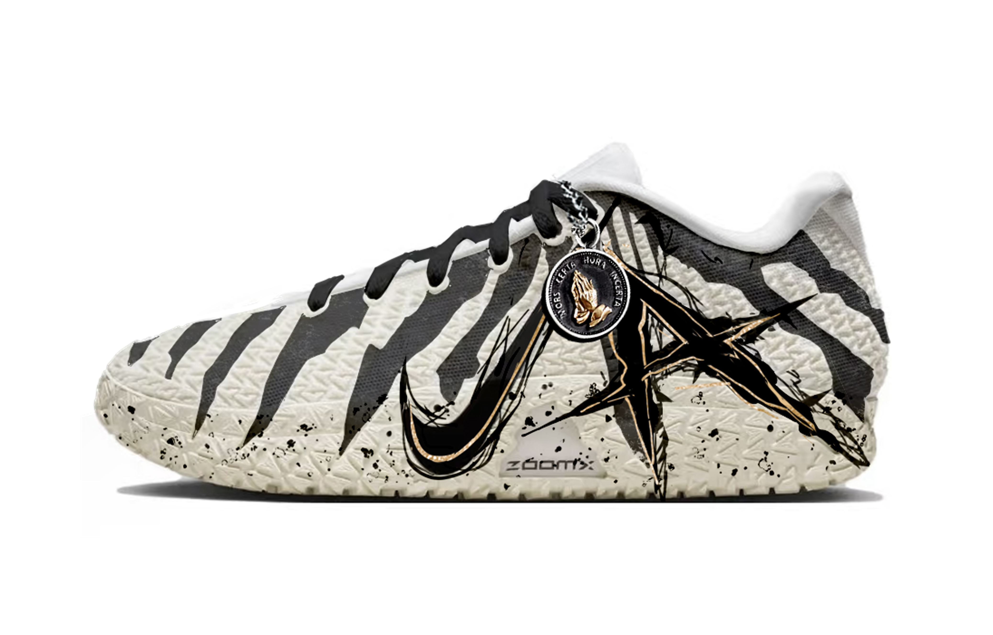 

Nike Кроссовки баскетбольные Ja Morant 3 Seal Guardian Low top мужские Black White