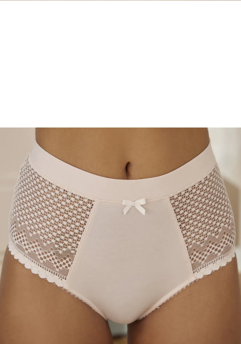 

Трусики LASCANA из натурального хлопка, цвет Puder