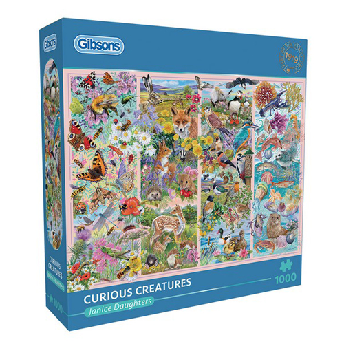 

Пазлы Curious Creatures (1000)
