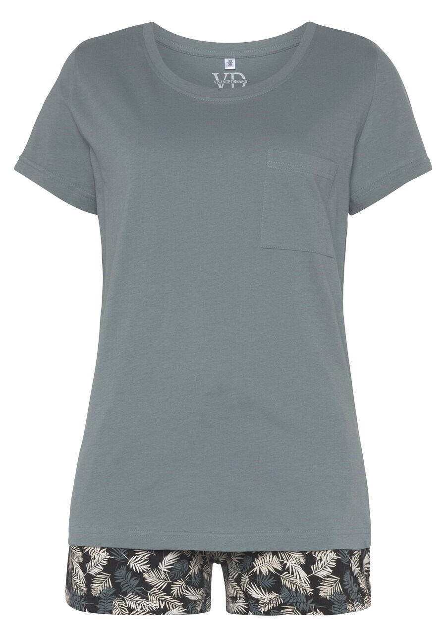 

Короткий пижамный комплект VIVANCE Dreams, Green