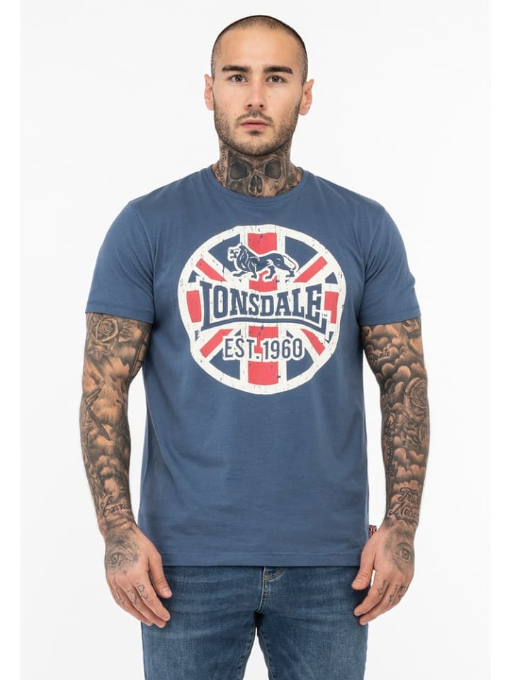 

Футболка Lonsdale T-Shirt, синий
