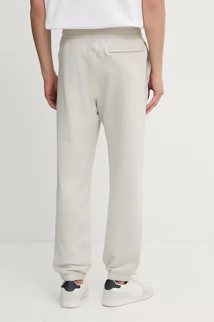 Спортивные штаны из хлопка Calvin Klein, серый — фото 3