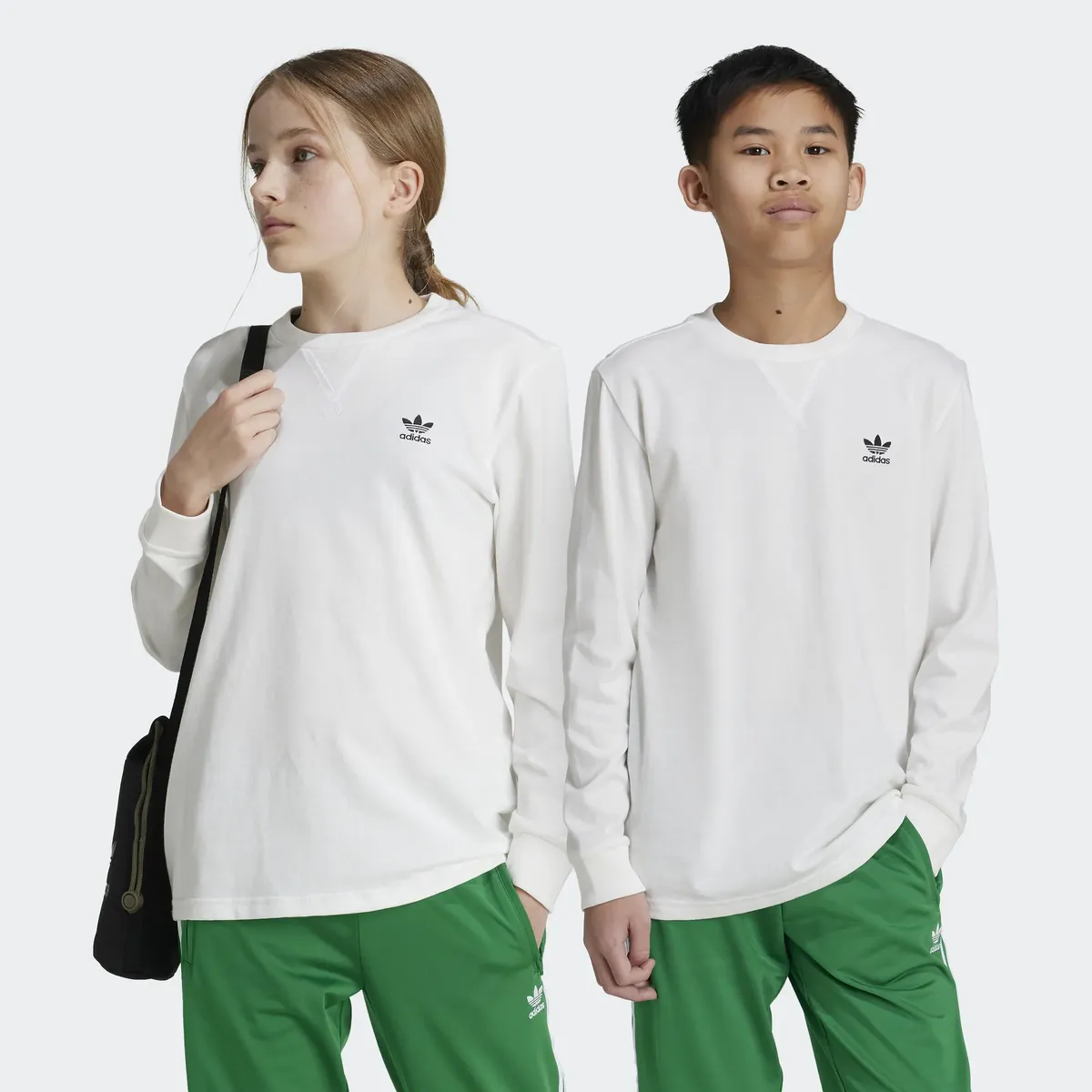 

Рубашка с длинными рукавами Adidas Originals "LONG SLEEVE", цвет Cloud White