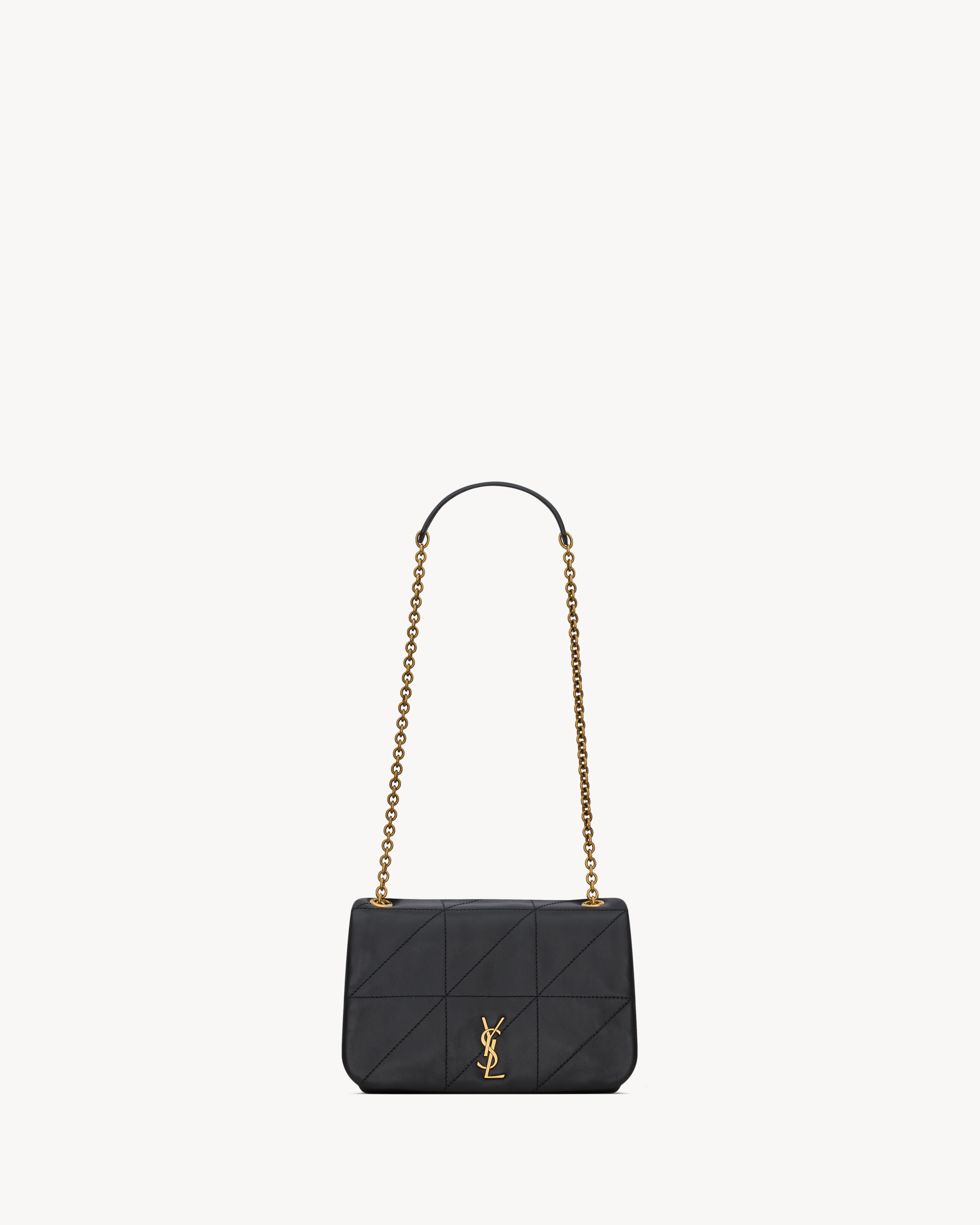 

Мини-сумка JAMIE 4.3 из овечьей кожи Saint Laurent, черный