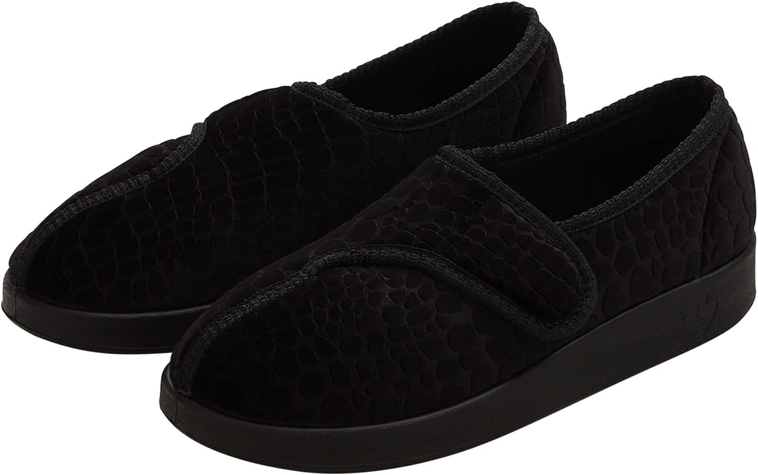 

Тапочки Silverts 15350 Adjustable Closure Slippers, черный