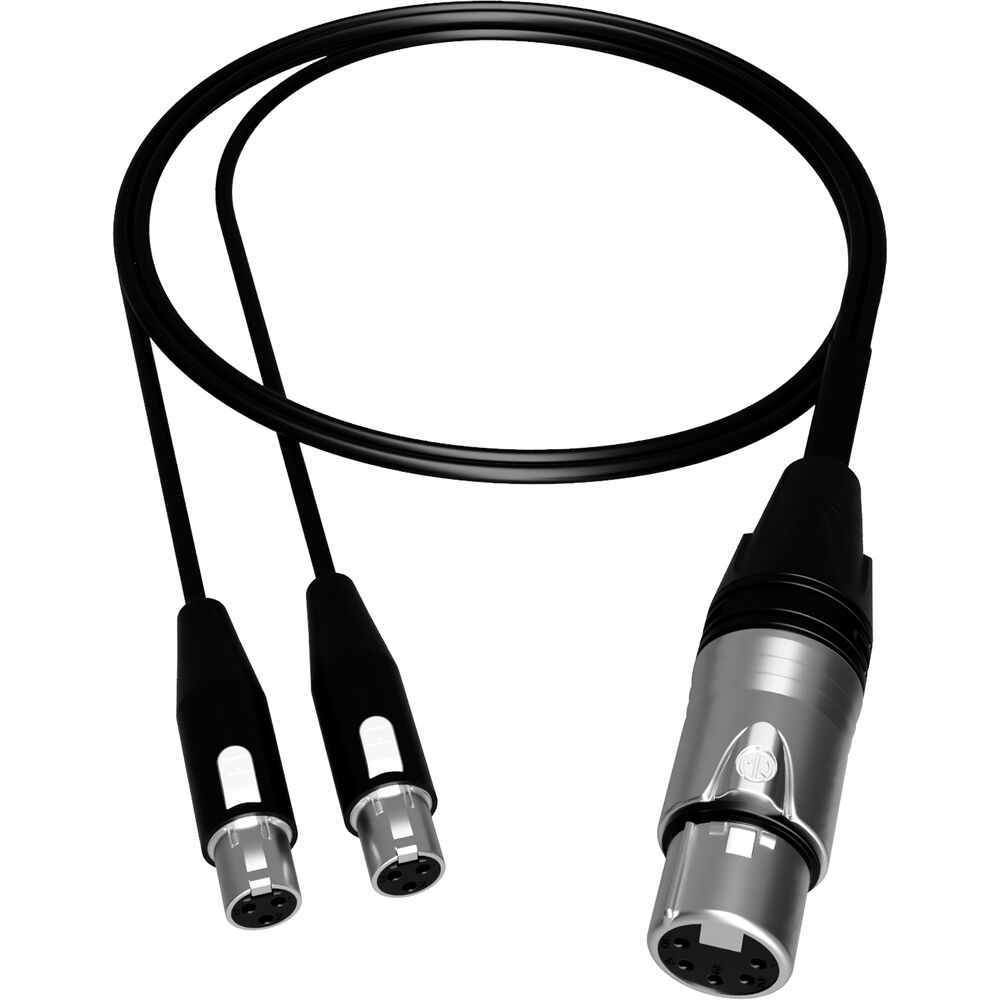 

AUDIOROOT AXLR5F2YT3 XLR5F to Dual TA3F Balanced Audio