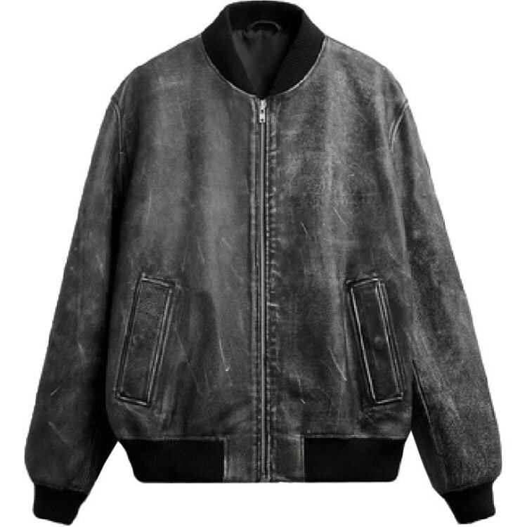 

Куртка мужская черная Zara, черный