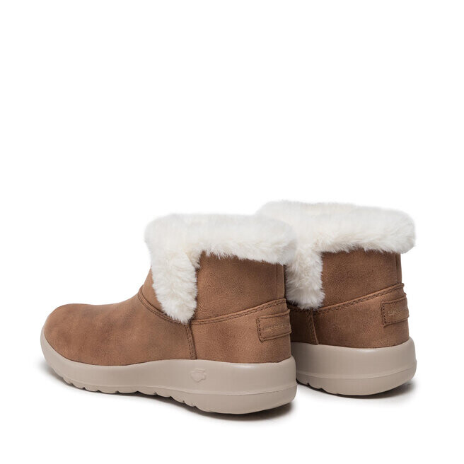 Ботинки женские Skechers Endeavor с мехом, коричневый — фото 3