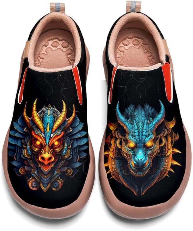 

Мужские повседневные лоферы Onehorse на шнуровке, кожаные кроссовки, удобные и легкие, с легкой надевкой, с художественной росписью, для путешествий, Mechanical Organisms - N13