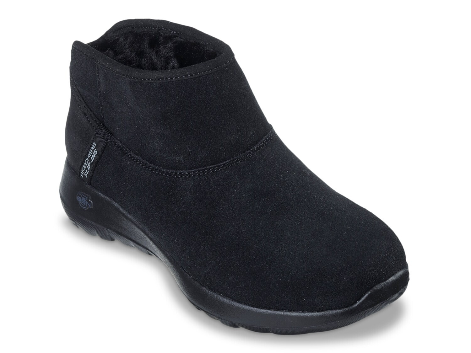 

Слипоны On-The-Go Joy Always Cosy Bootie Skechers, черный