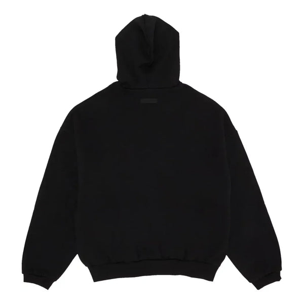 Толстовка ss24 hoodie 'jet black' Fear Of God Essentials, черный — фото 2