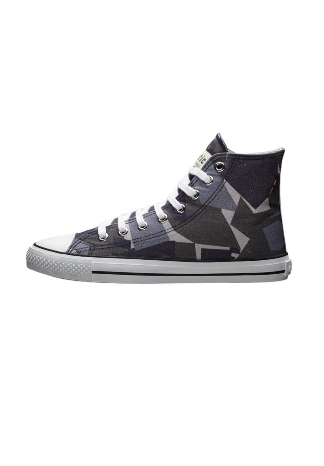 

Кроссовки ethletic Canvas White Cap Hi Cut, цвет Camou Blue | Just White