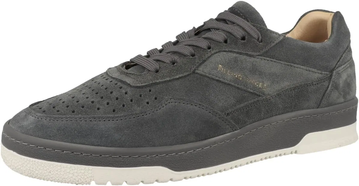 Мужские низкие замшевые кроссовки Filling Pieces Ace, Darkgray — фото 4