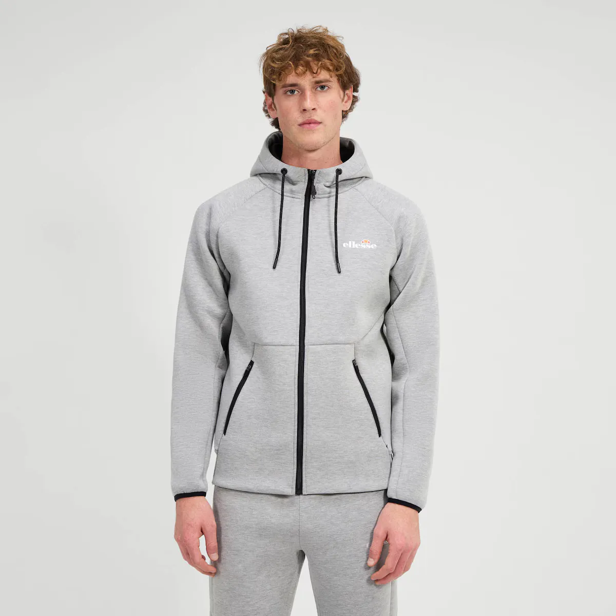 

Мужская толстовка Rigoro FZ Hoody Ellesse, серый