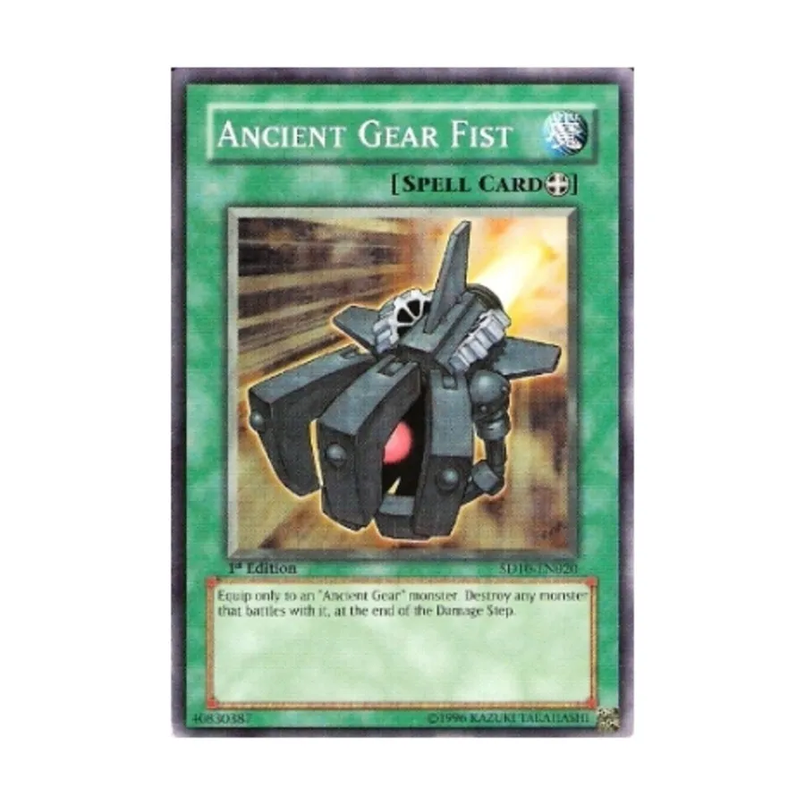 

CCG Кулак Древнего Механизма (Обычный), Yu-Gi-Oh - Structure Deck - Machine Revolt - Singles