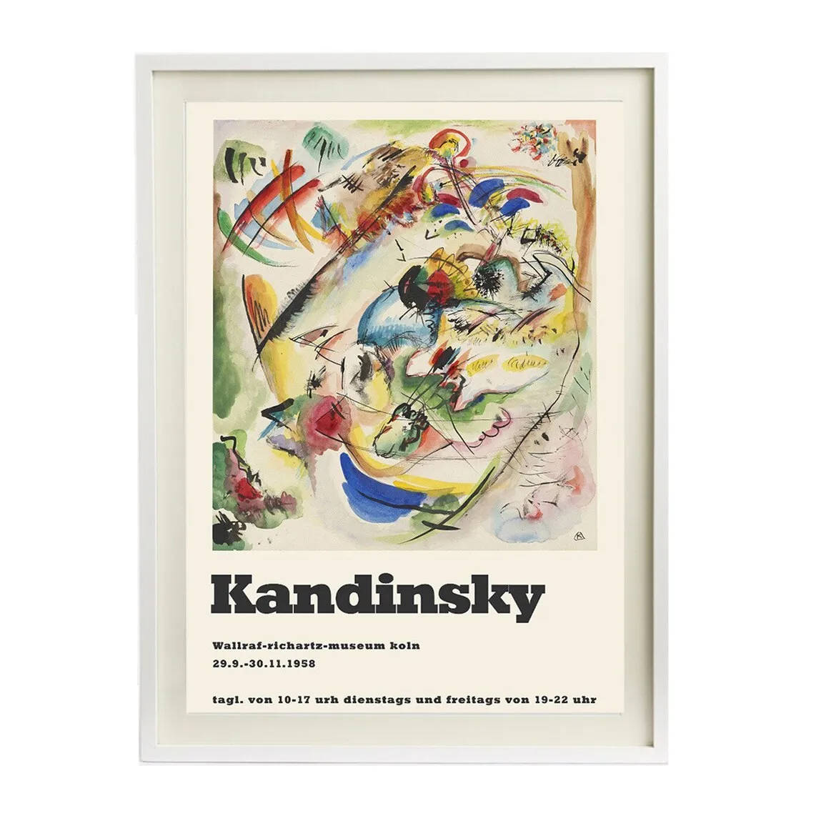 

Музей Кельн Кандинский PSTR Studio Art Print + Marco Thor El Corte Inglés