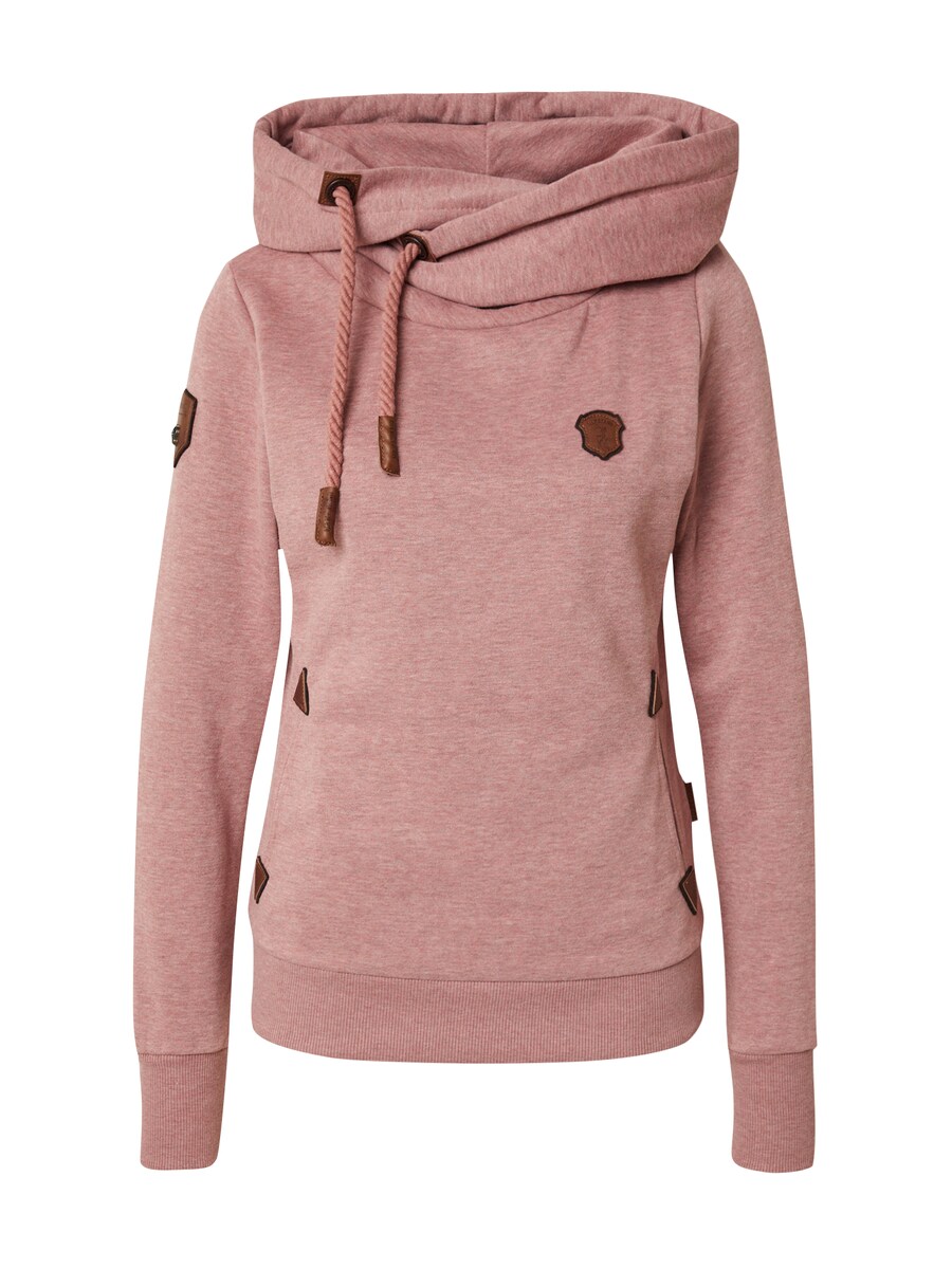 

Толстовка с капюшоном naketano Sweatshirt Darth, темно-розовый