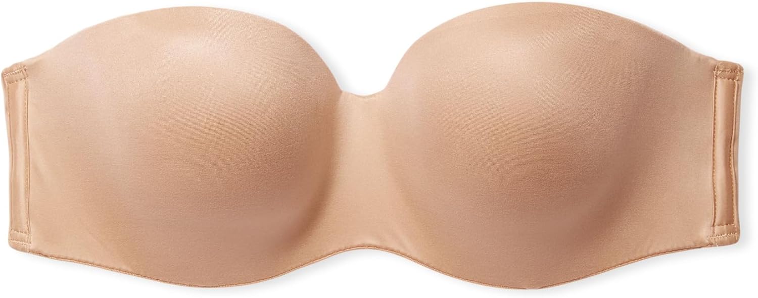 Бюстгальтер Victoria's Secret Body by Victoria Lightly Lined Strapless, бежевый — фото 3
